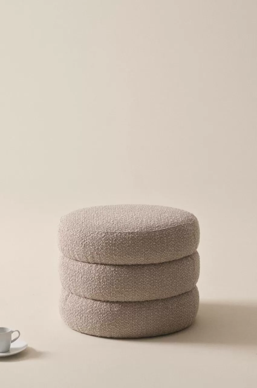 Sittpuffar*Jotex TRIBUS Sittpuff ø 50 Cm Greige