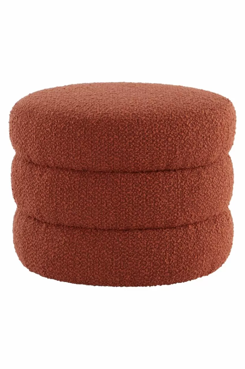 Sittpuffar*Jotex TRIBUS Sittpuff ø 50 Cm Roströd