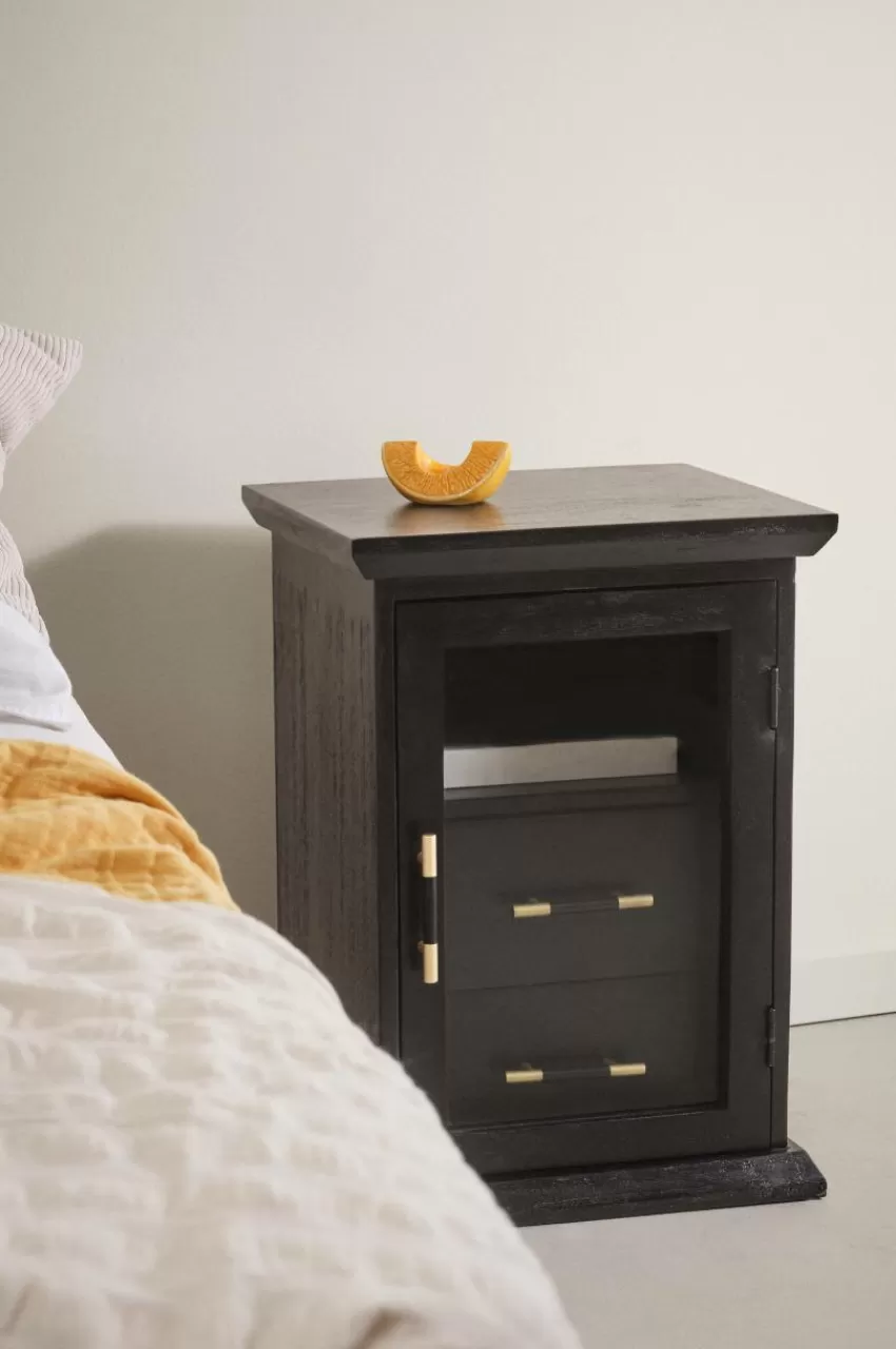 Förvaring*Jotex TRUNK Sängbord Svart