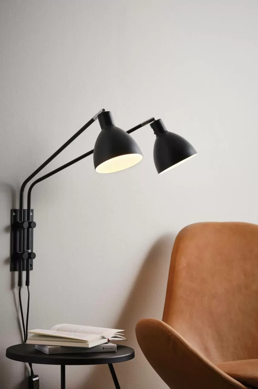 Vägglampor*Jotex TWINNIE Vägglampa Mattsvart