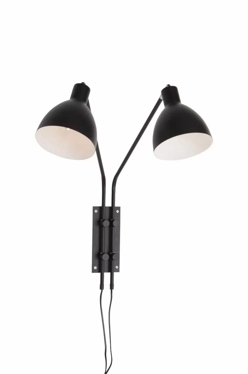 Vägglampor*Jotex TWINNIE Vägglampa Mattsvart