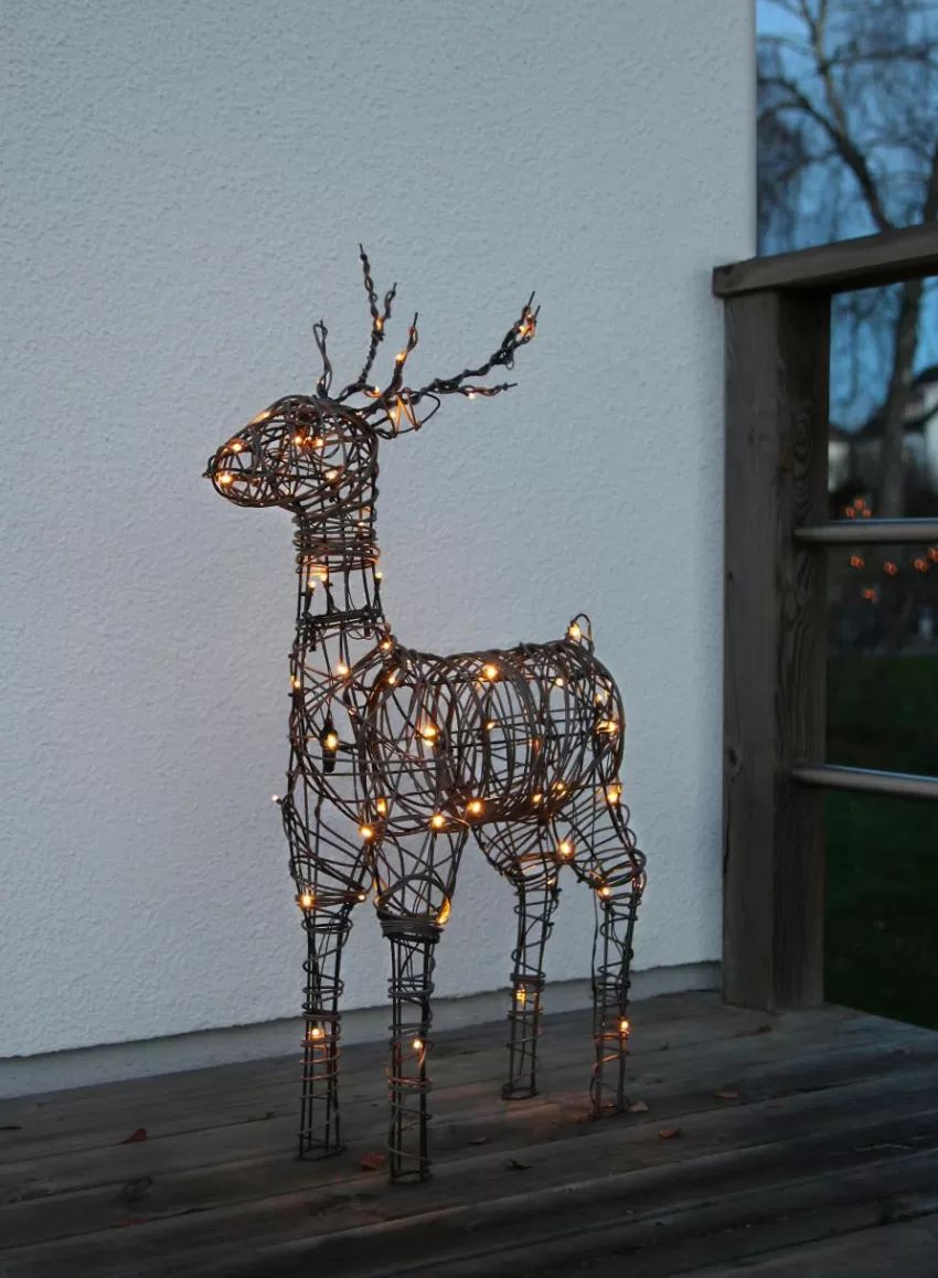 Julbelysning*Jotex Utomhus Dekoration - Mellan Ren Brun