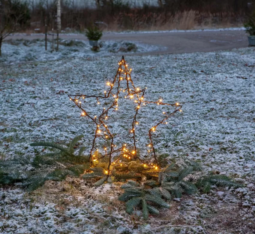 Julbelysning*Jotex Utomhusdekoration Foldy 55 Cm Svart