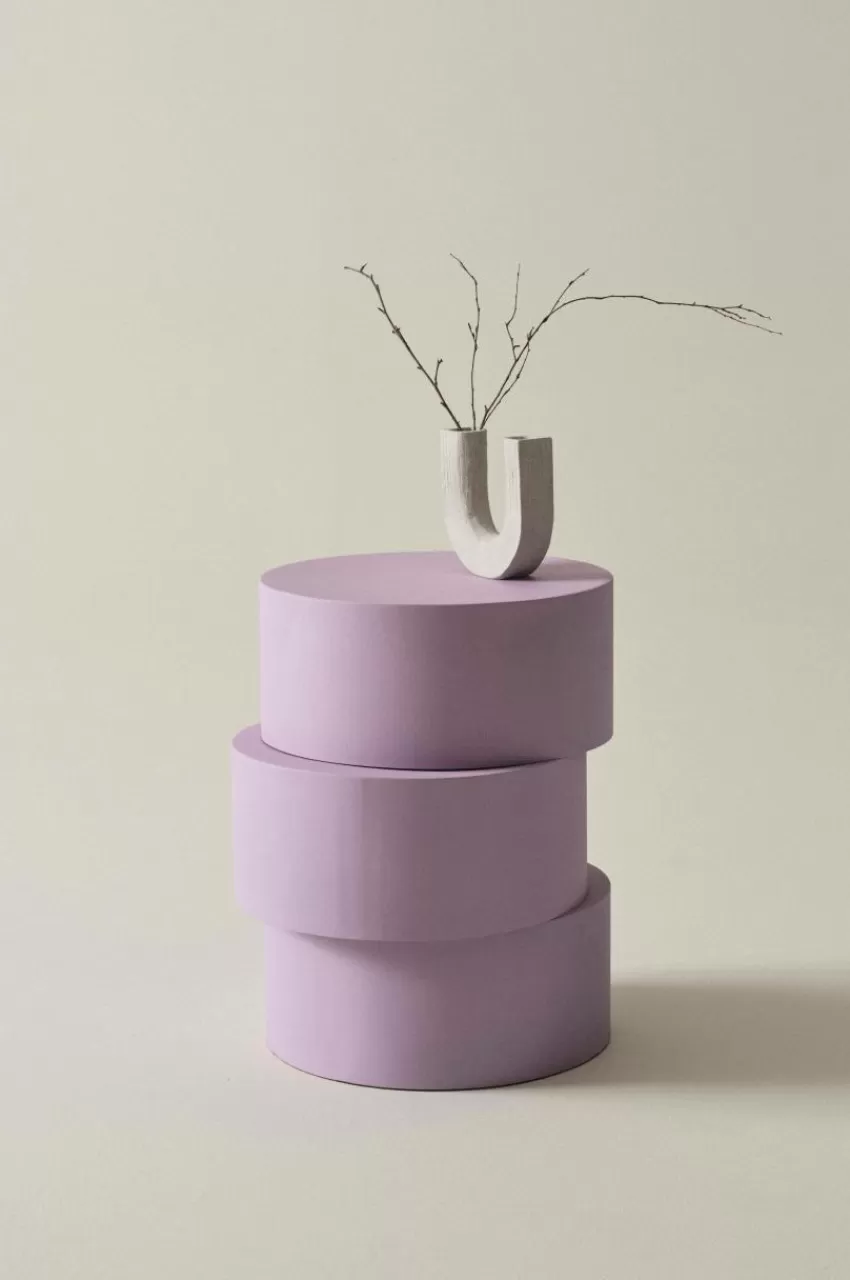 Bord*Jotex VALAAR Sidobord ø 39 Cm Lila