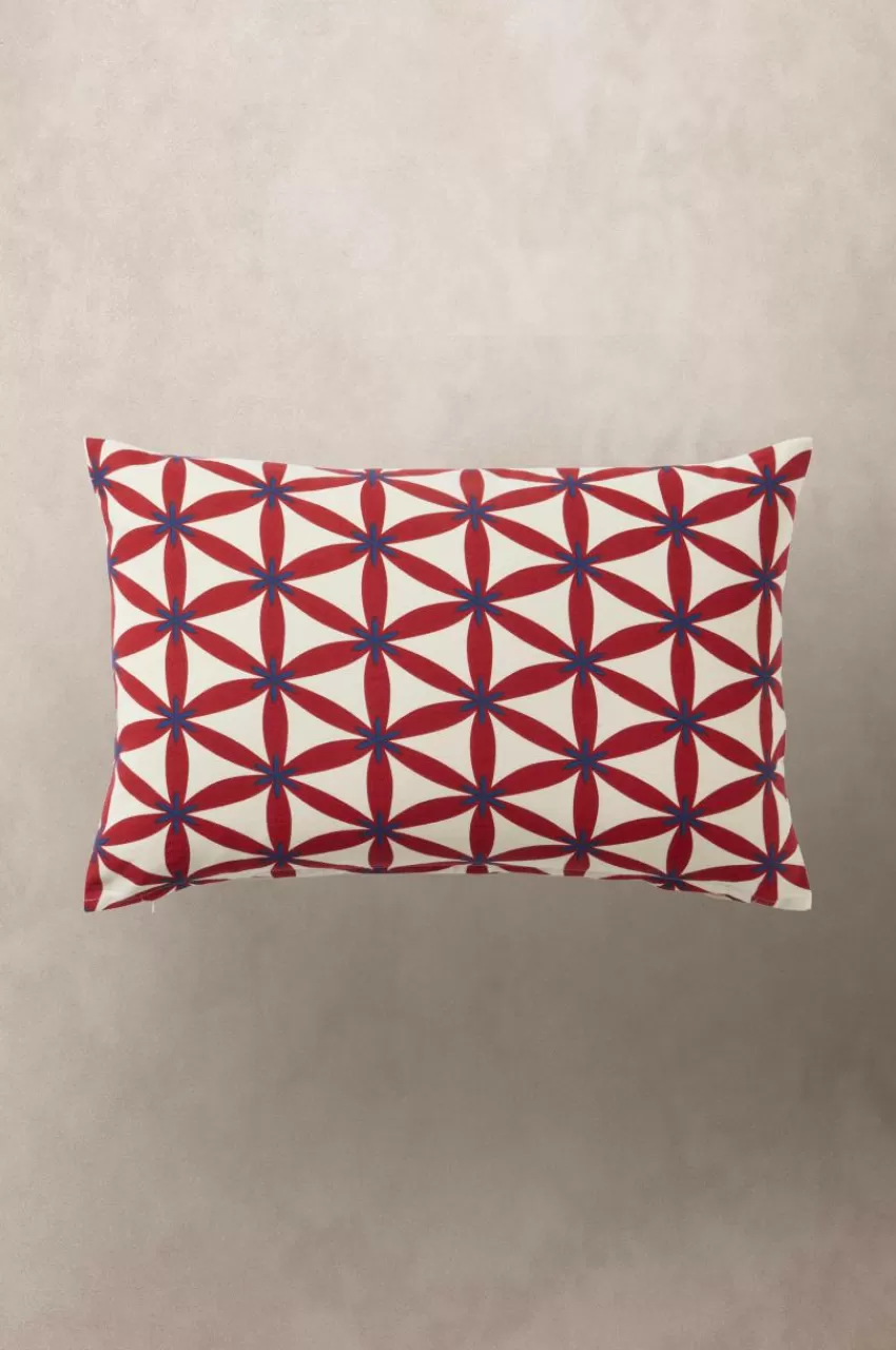 Prydnadskuddar & Fodral | Julkuddar & Julplädar*Jotex VALERIA Kuddfodral 60x40 Cm Röd/beige