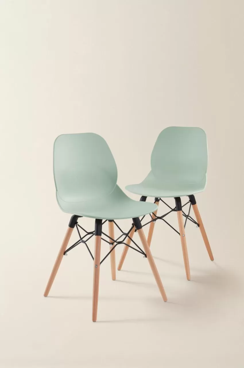 Stolar*Jotex VARBERG Stol 2-pack Mint