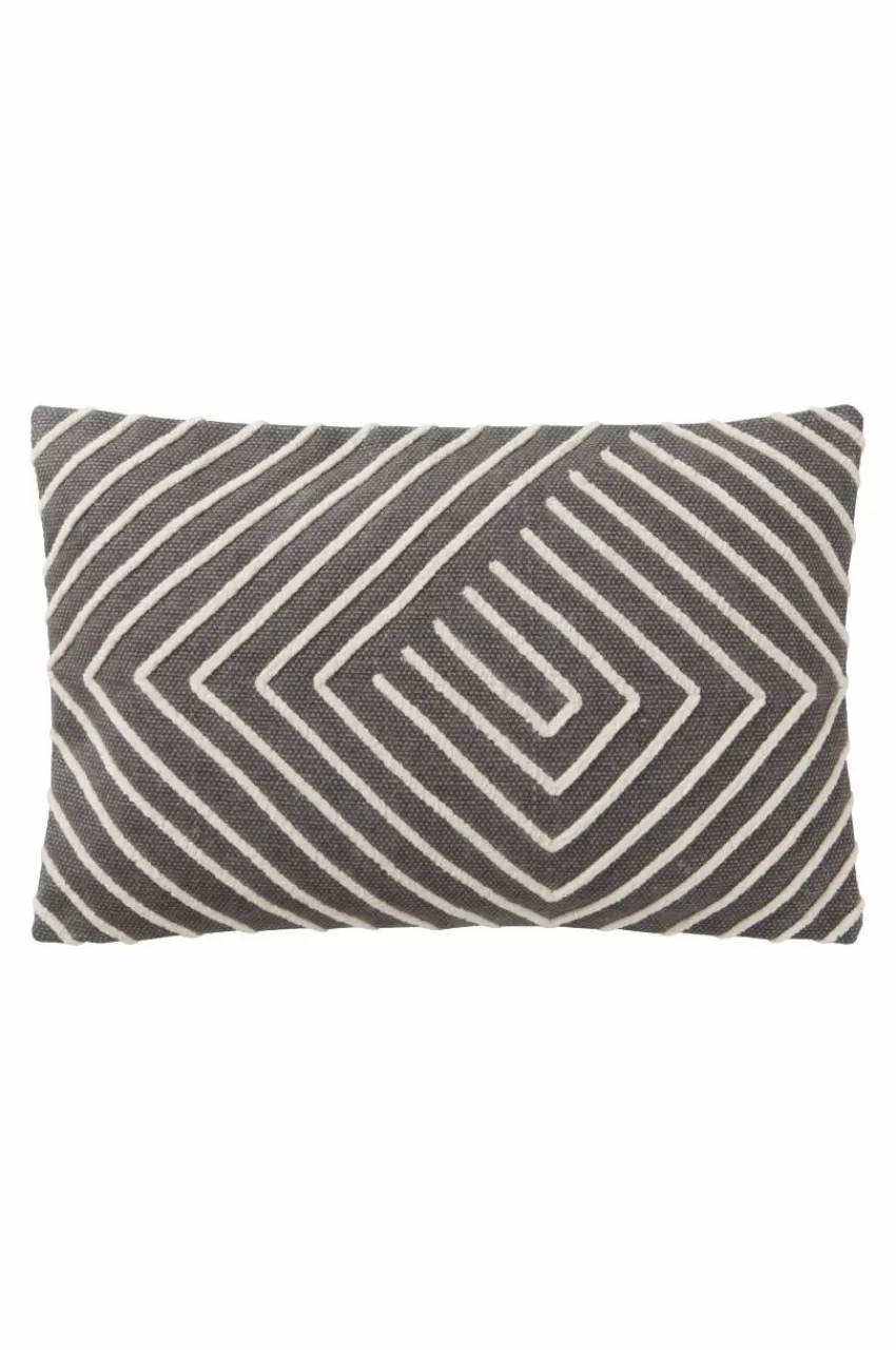 Prydnadskuddar & Fodral*Jotex VEGA Kuddfodral 60x40 Cm Grå/naturvit