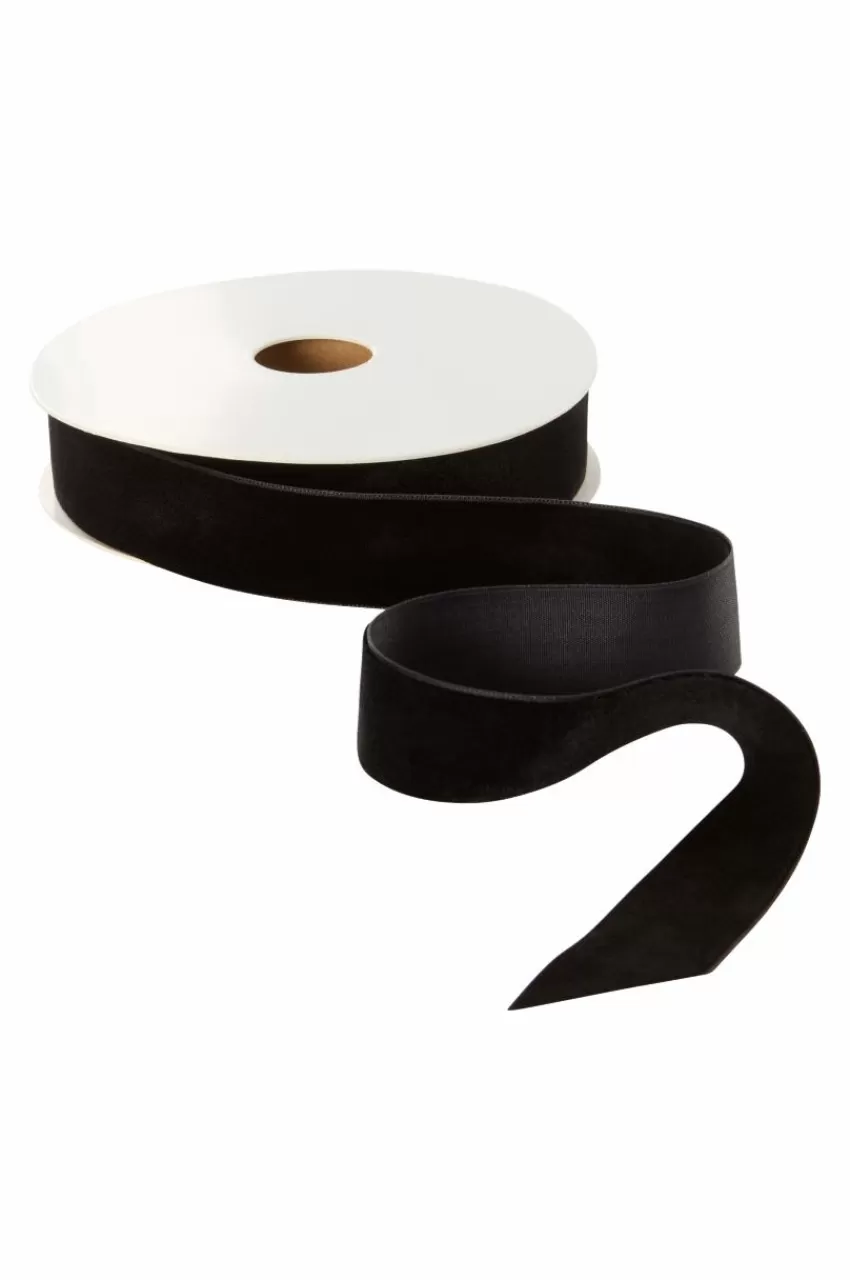 Presentpapper & Snöre*Jotex VELVETY Sammetsband Svart