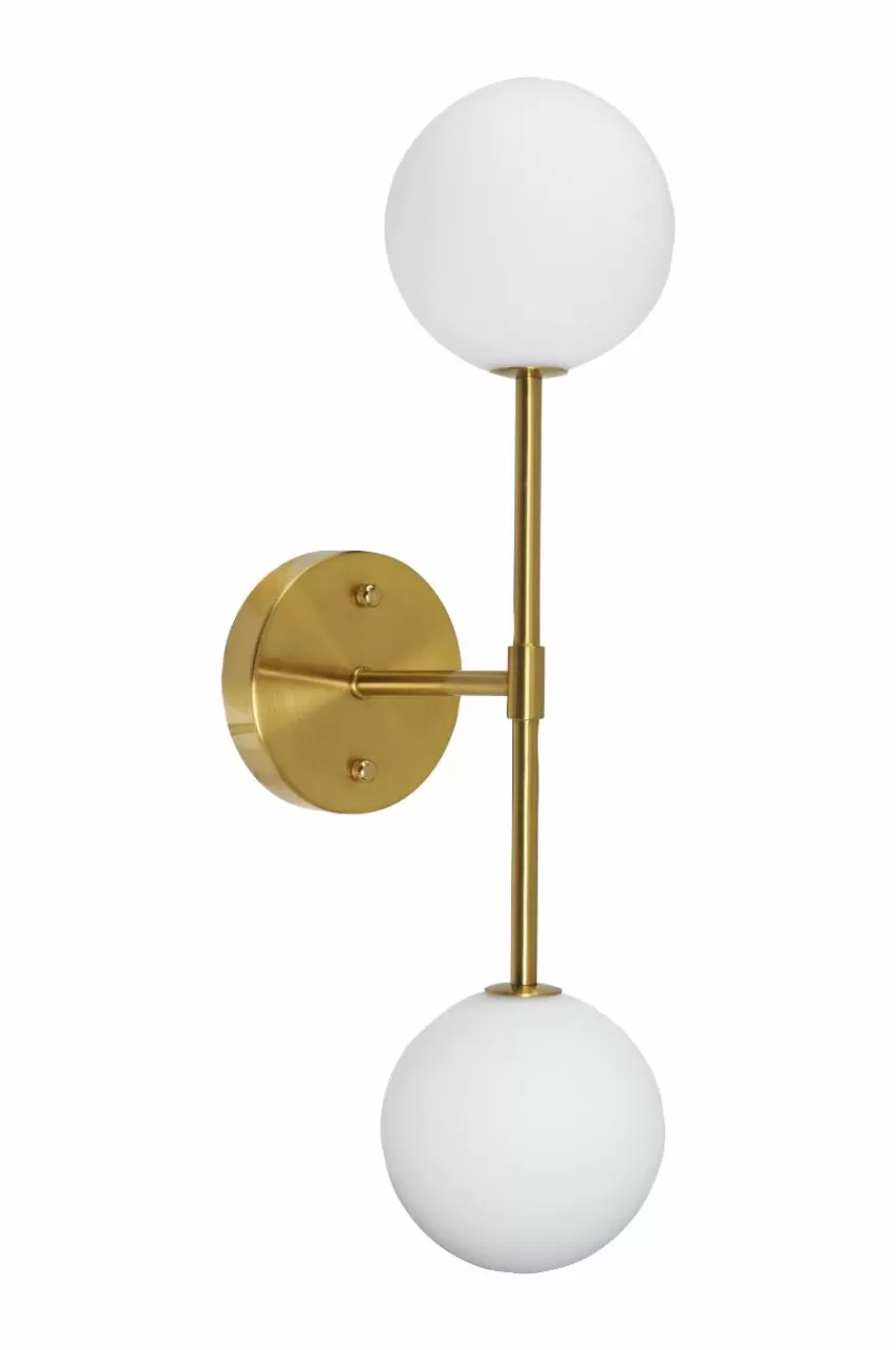 Vägglampor*Jotex Vägglampa Sigma 49 Cm Guld opal