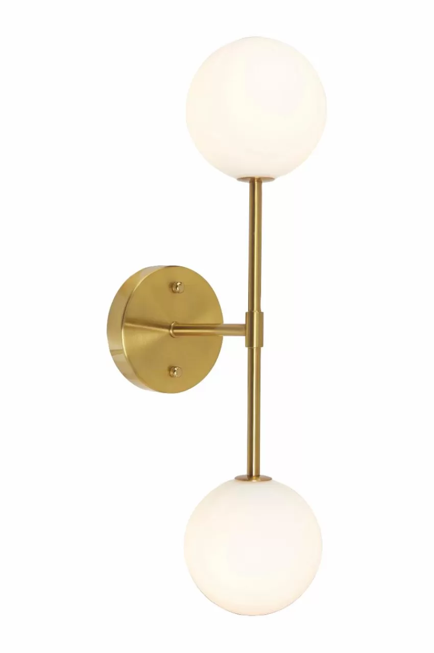 Vägglampor*Jotex Vägglampa Sigma 49 Cm Guld opal