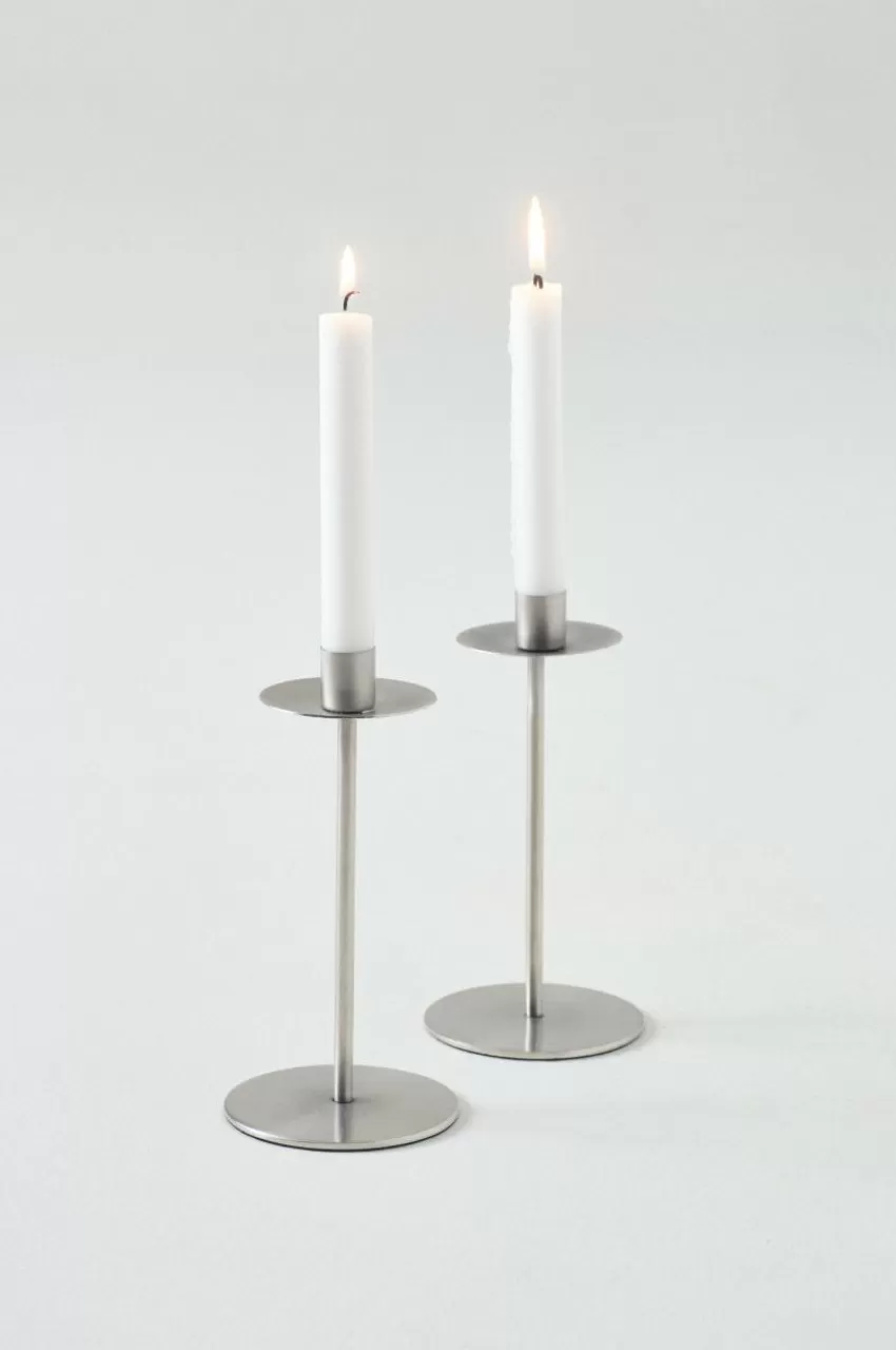 Ljusstakar*Jotex VIDAL Ljusstake 2-pack Silver