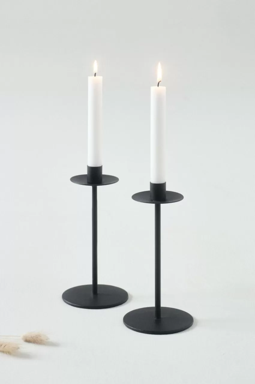 Ljusstakar*Jotex VIDAL Ljusstake 2-pack Svart