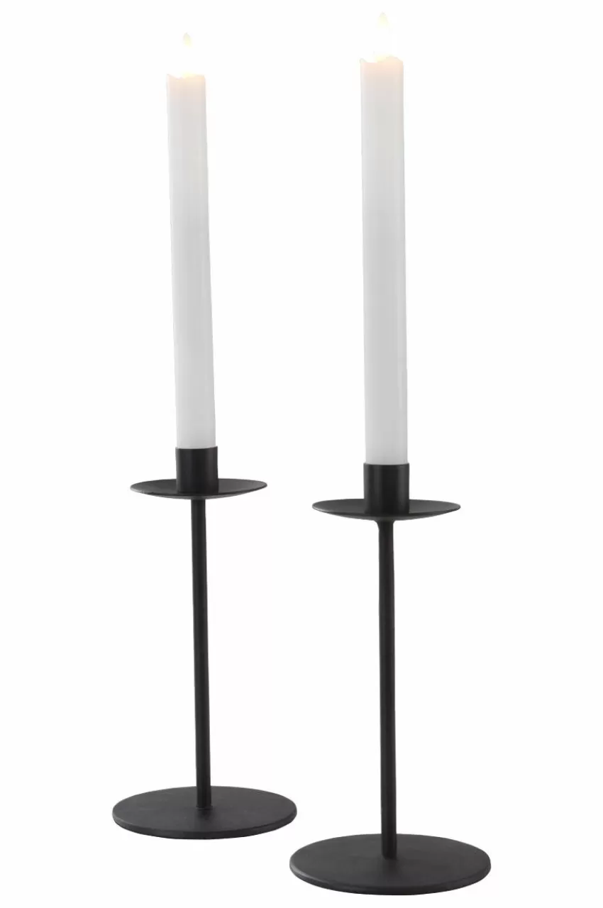 Ljusstakar*Jotex VIDAL Ljusstake 2-pack Svart
