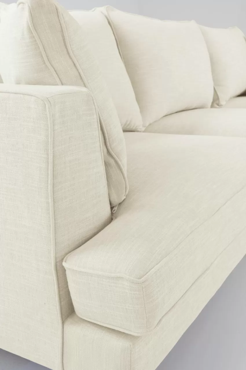 Soffor*Jotex VILLACH Soffa 3-sits Divan Höger Naturvit