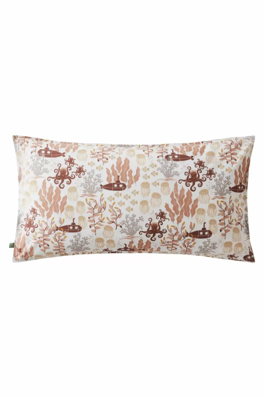Barnsängkläder*Jotex WATERS örngott 90x50 Cm - Ekologisk Rosa