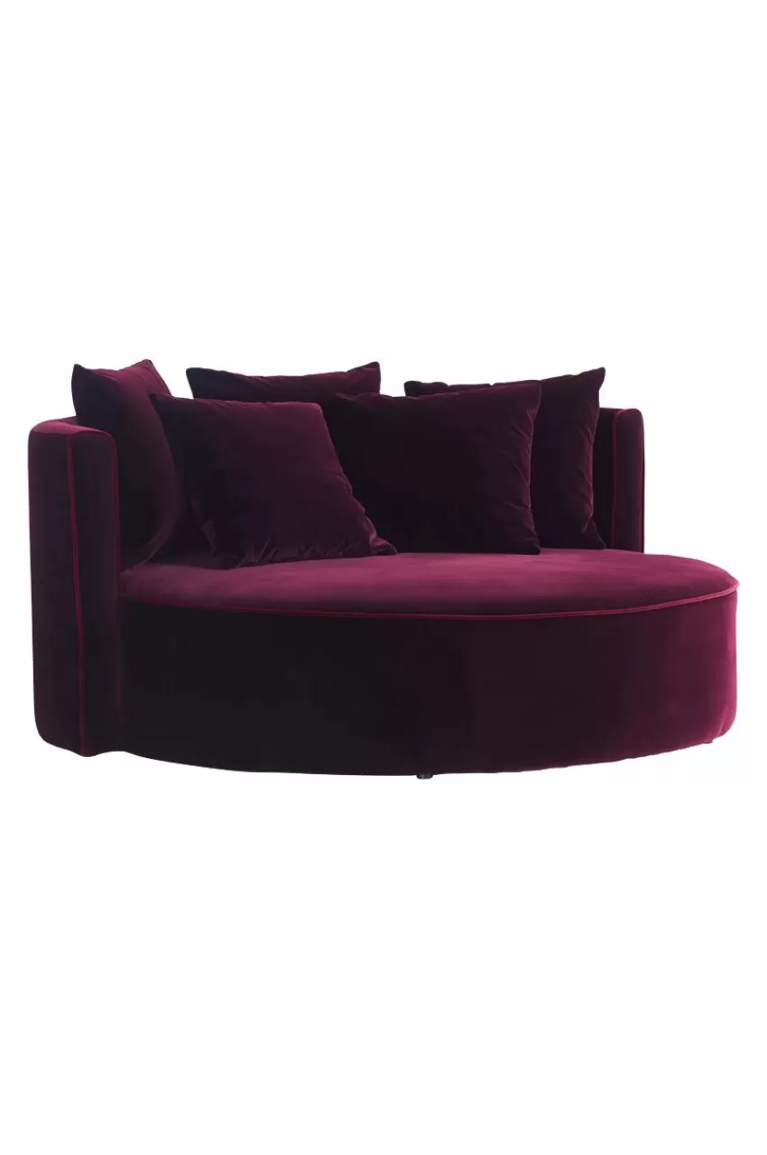 Soffor*Jotex WYOMING Soffa 2-sits Mörk vinröd