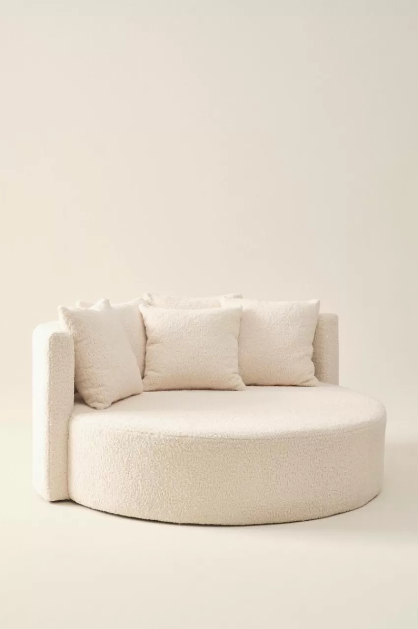 Soffor*Jotex WYOMING TEDDY Soffa 2-sits Naturvit