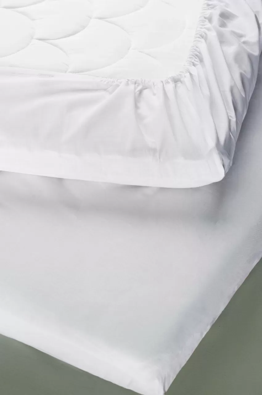Barnsängkläder*Jotex ZACK BABY Dra-på-lakan Vagn/vagga 40x90 Cm - Ekologisk Vit