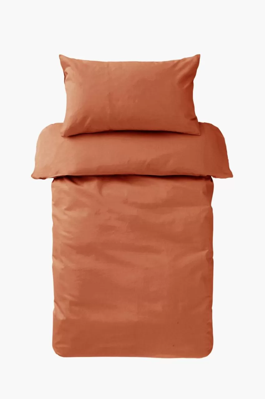 Barnsängkläder*Jotex ZACK MINI Påslakanset Spjälsäng - Ekologisk Orange
