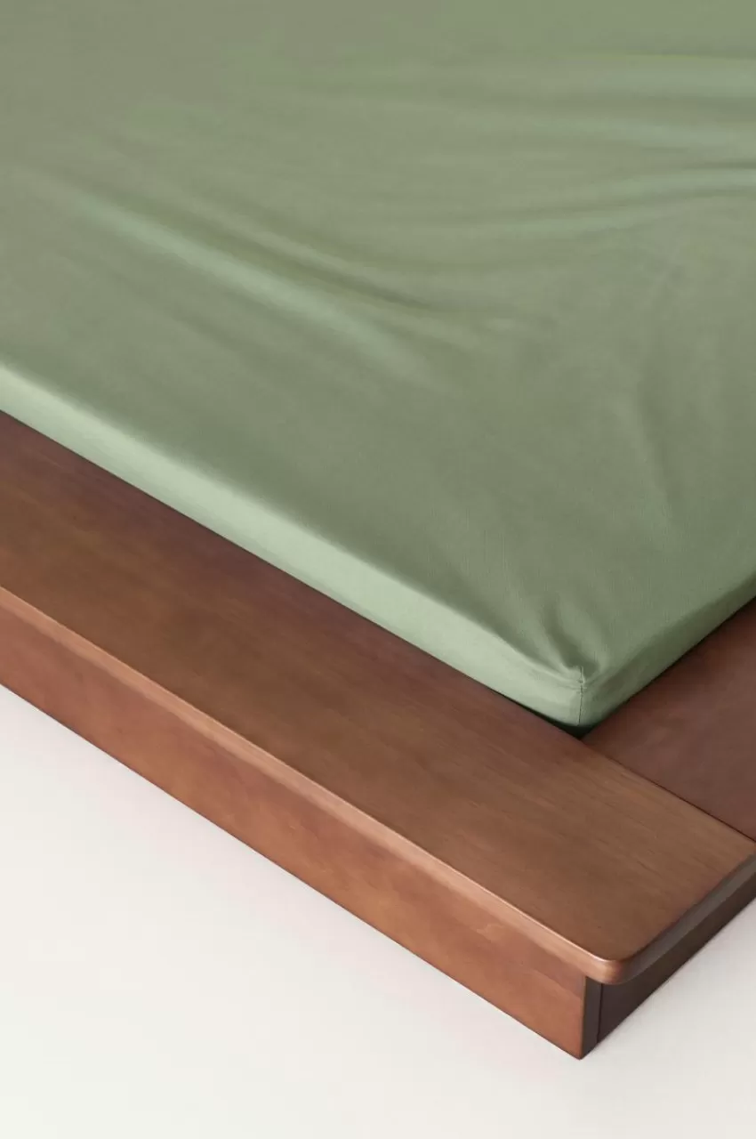 Dra-På-Lakan*Jotex ZACK PERCALE Dra-på-lakan - Ekologisk Khaki