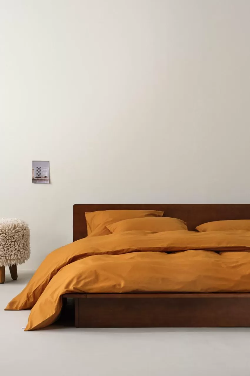 Påslakanset*Jotex ZACK PERCALE Påslakanset Dubbelsäng Ekologisk Curry