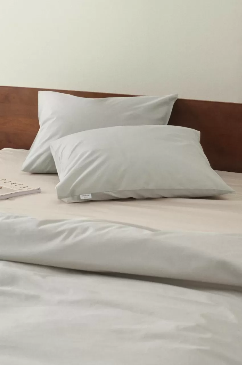 Örngott*Jotex ZACK PERCALE örngott 2-pack - Ekologisk Ljusbeige