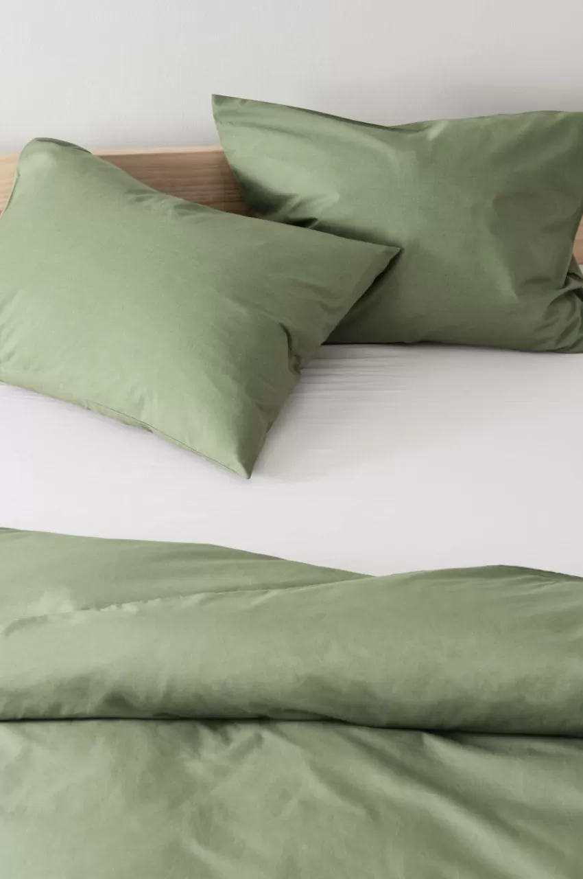 Örngott*Jotex ZACK PERCALE örngott 2-pack - Ekologisk Khaki