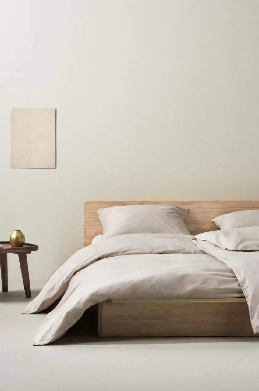 Påslakanset*Jotex ZACK Påslakanset Enkelsäng - Ekologisk Beige
