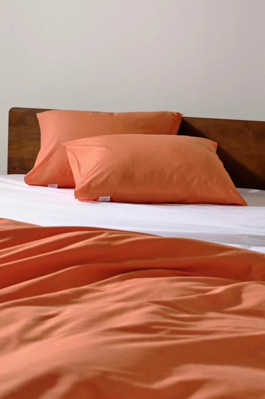 Örngott*Jotex ZACK örngott 2-pack - Ekologisk Orange