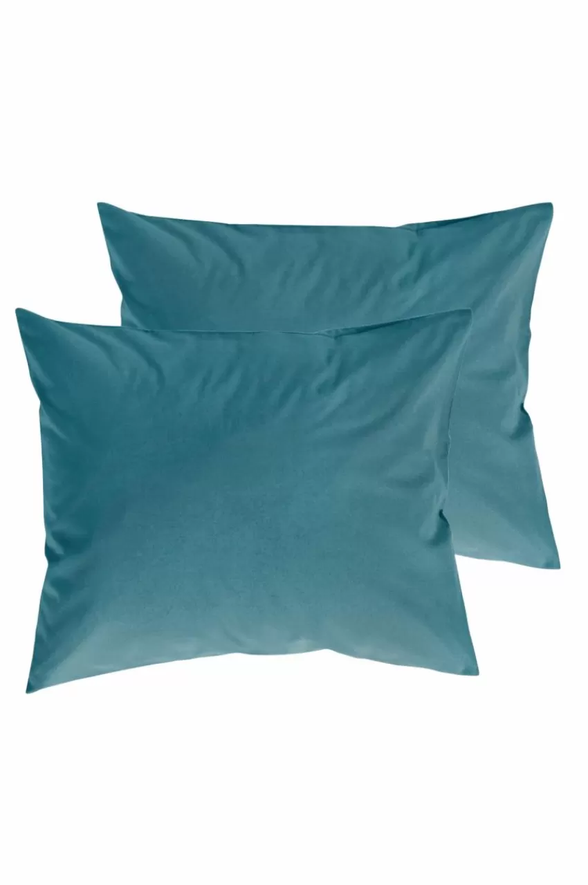 Örngott*Jotex ZACK örngott 2-pack - Ekologisk Dalablå