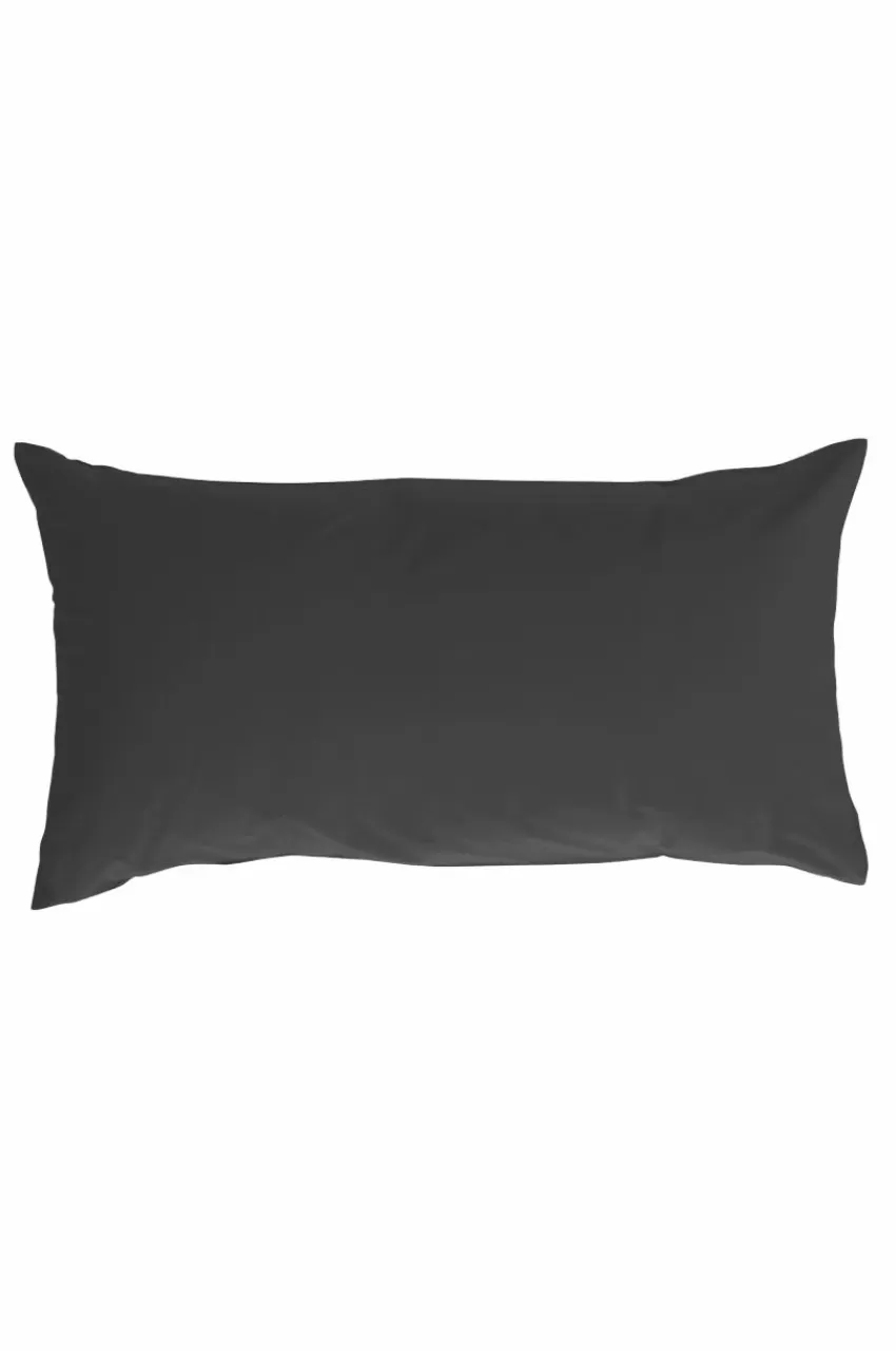 Örngott*Jotex ZACK örngott 90x50 Cm - Ekologisk Gråsvart