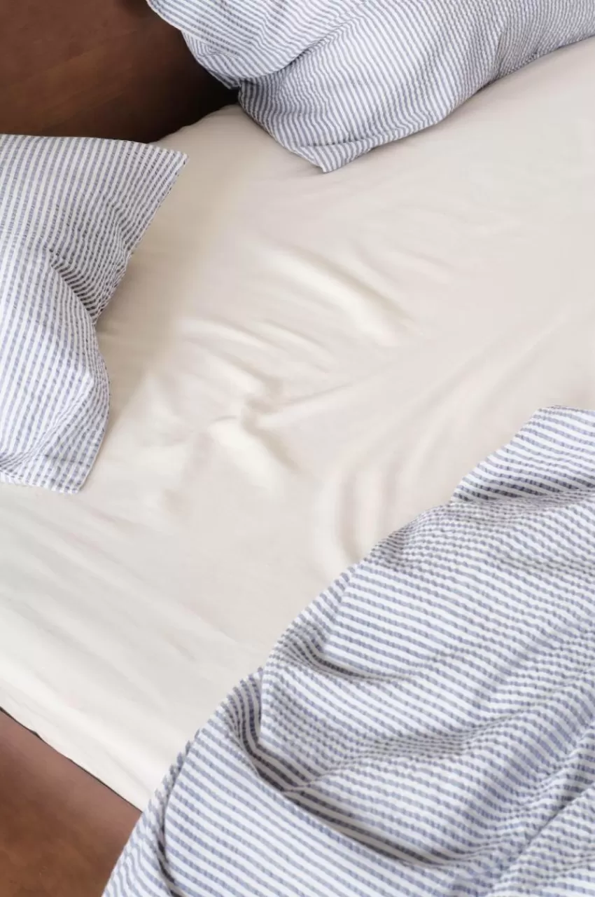 Lakan*Jotex ZACK SATIN Lakan Ekologisk Ljusbeige