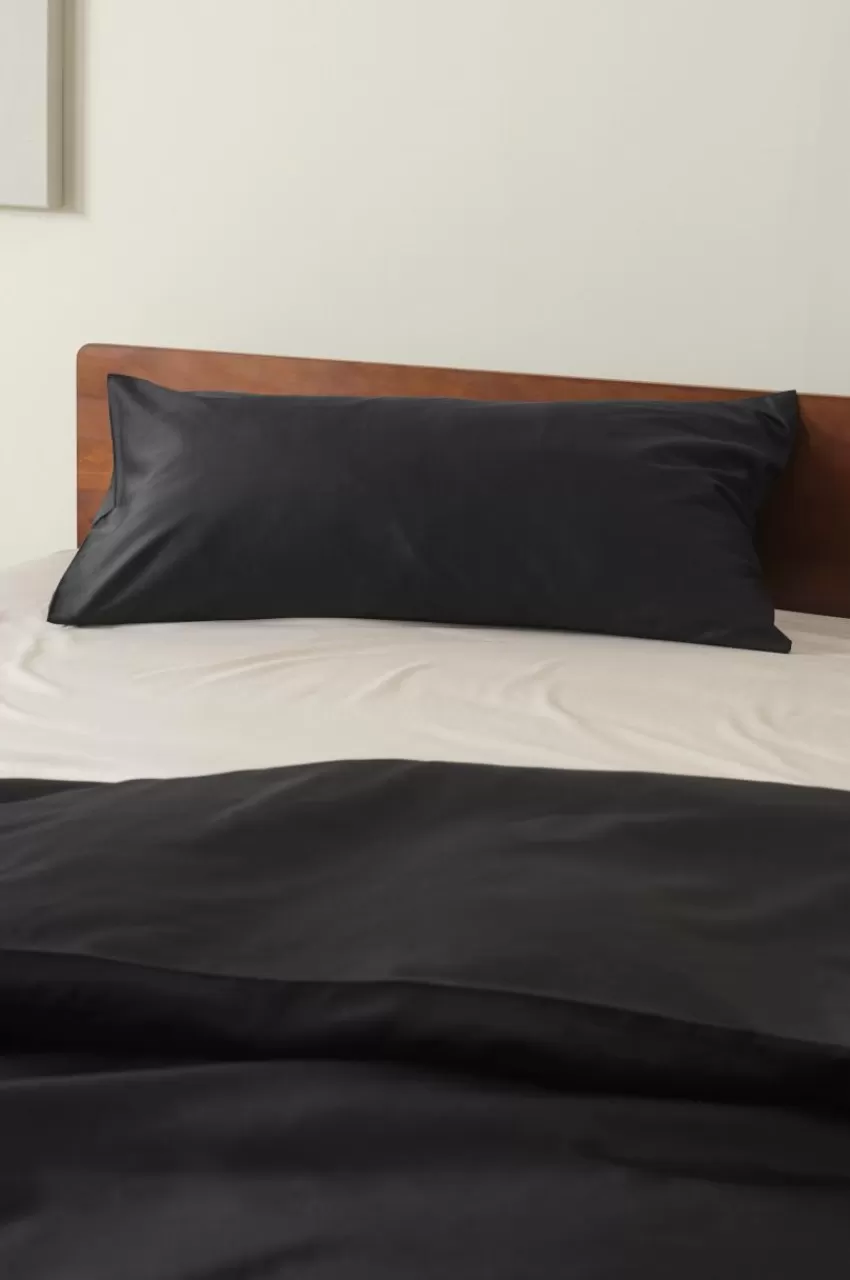 Örngott*Jotex ZACK SATIN örngott 90x50 Cm - Ekologisk Svart