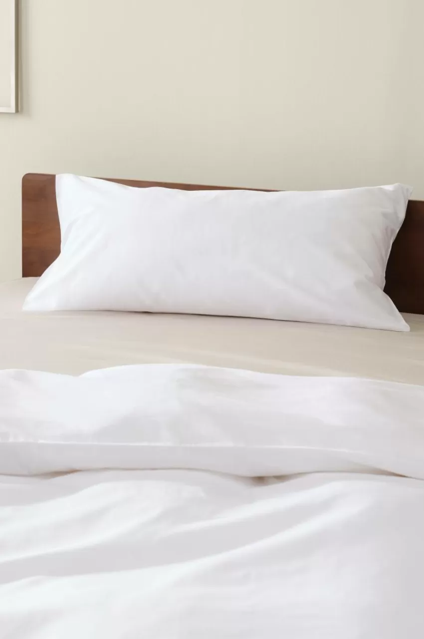 Örngott*Jotex ZACK SATIN örngott 90x50 Cm - Ekologisk Vit
