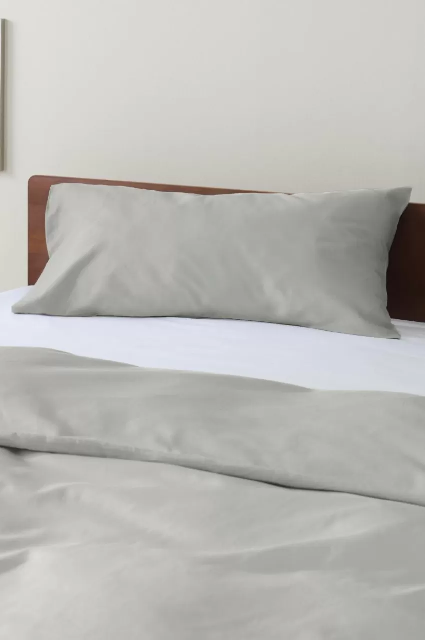 Örngott*Jotex ZACK SATIN örngott 90x50 Cm - Ekologisk Grå