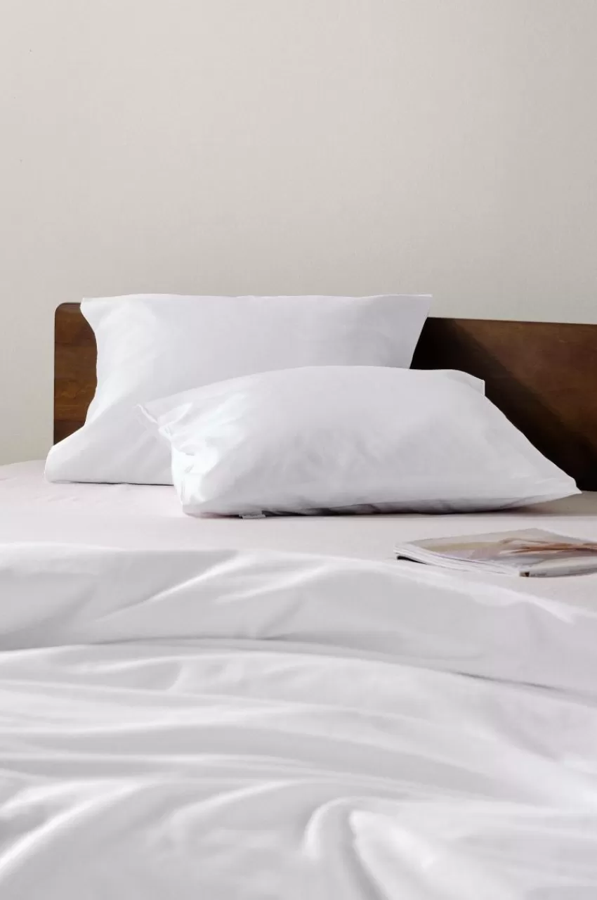 Örngott*Jotex ZACK SATIN örngott 60x50 Cm 2-pack - Ekologisk Vit