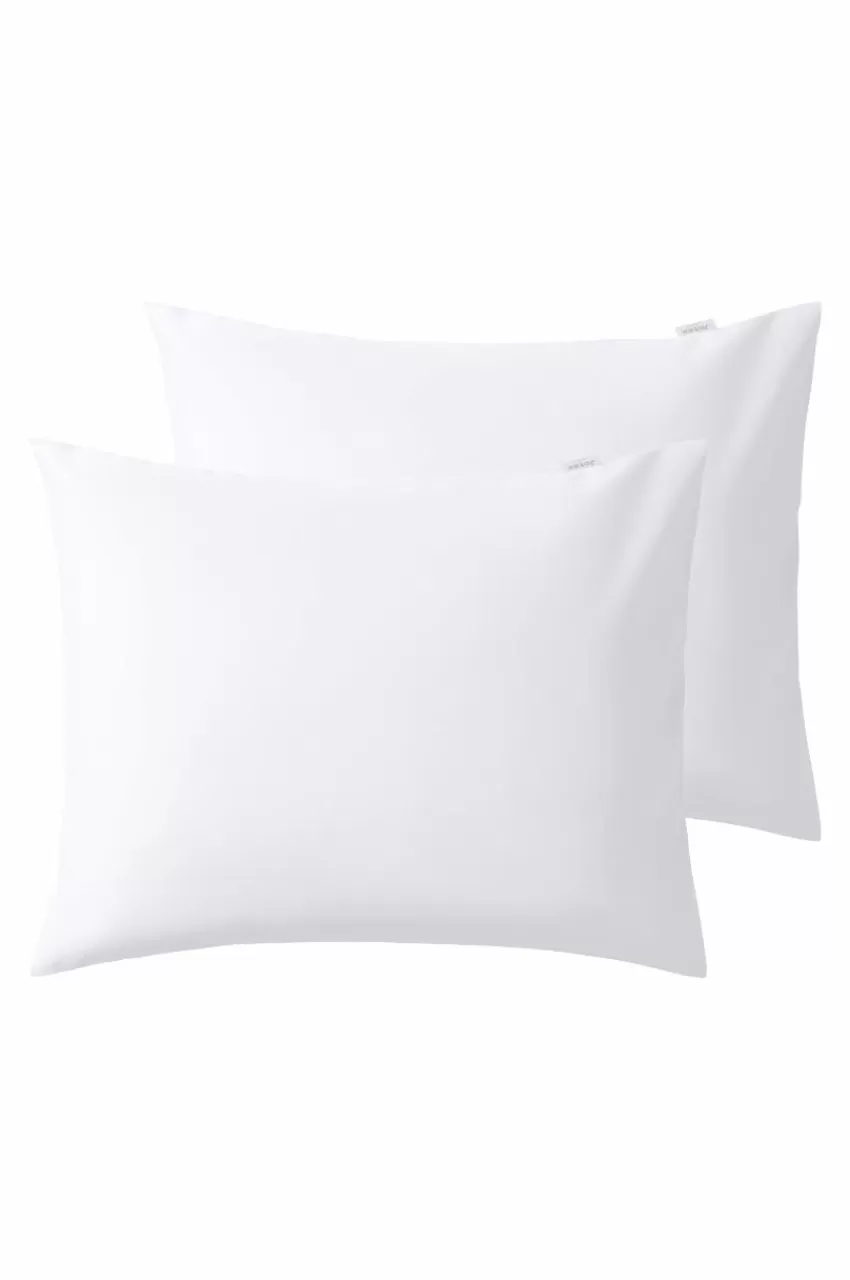 Örngott*Jotex ZACK SATIN örngott 60x50 Cm 2-pack - Ekologisk Vit