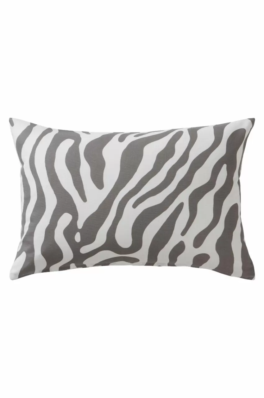 Prydnadskuddar & Fodral*Jotex ZOE Kuddfodral 60x40 Cm Grå/vit