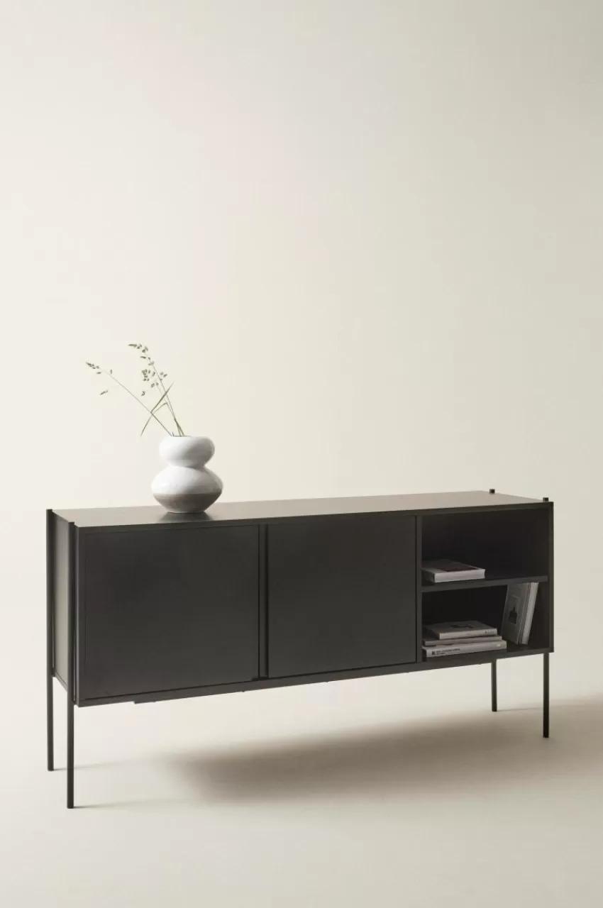 Förvaring*Jotex ZOLLIK Sideboard 45x164 Cm Svart